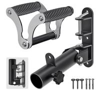 Kipika Wall-Mounted Landmine Attachment & V-Bar Row Handle Combo - Optimize Home Gym Space & Strength Training for Olympic Bars