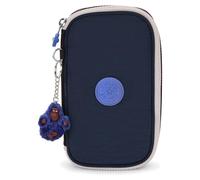 Kipling 50 PENS Medium pencase, Pouches, Cases, True Block (Blue)