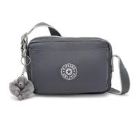 Kipling Abanu Crossbody Bag, Lightweight Compact Crossbody Bag with Zip Closure, Adjustable Strap & Multiple Compartments, Everyday Travel Bag - Moonlit Grey