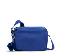 Kipling Abanu M Crossbody Bag, Lightweight Medium Handbag with Multiple Zip Compartments, Adjustable Strap & Durable Everyday Travel Bag - Blazing Blue
