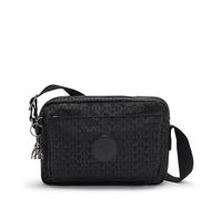 Kipling ABANU M Medium crossbody, Signature Emb (Black)