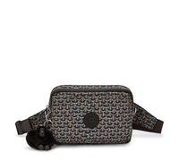 Kipling ABANU MULTI Small crossbody convertible to waistbag, Geo Feather (Black)