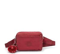 Kipling Waist Bag Abanu Multi 2.2L – Convertible Crossbody with Removable Straps, Funky Red