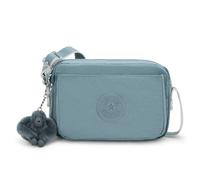 Kipling Crossbody Bag Abanu Relaxed Grey Blue Small Woman 56% Recycled Polyamide, 44% Polyamide
