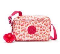 Kipling ABANU Small crossbody, Latin Cheetah (Red)