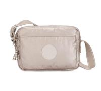 Kipling ABANU Small crossbody, Metallic Glow (Silver)