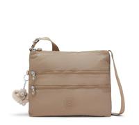 Kipling Alvar Crossbody Bag, Lightweight Compact Shoulder Bag with Multiple Pockets, Adjustable Strap & Secure Everyday Travel Bag - Tan Beige
