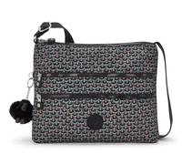 Kipling ALVAR Medium crossbody, Geo Feather (Black)