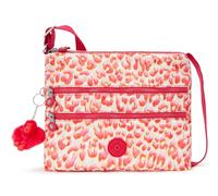 Kipling ALVAR Medium crossbody, Latin Cheetah (Red)