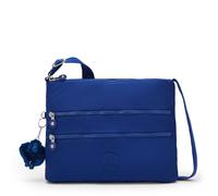 Kipling Alvar Crossbody Bag, Lightweight Compact Shoulder Bag with Multiple Pockets, Adjustable Strap & Secure Everyday Travel Bag - Blazing Blue