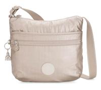 Kipling ARTO Medium crossbody, Metallic Glow (Silver)