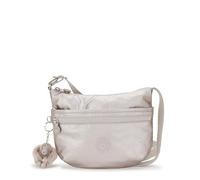 Kipling ARTO S Small Crossbody, Metallic Glow (Silver)