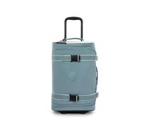 Kipling Aviana Medium Fabric Trolley - A suitcase with medium-sized wheels, equipped with features that make the trip practical and unforgettable. It has two compartments with zipper for rip, blue