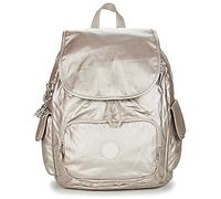 Kipling CITY PACK S Small Backpack, Metallic Glow (Silver)