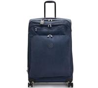 Kipling Basic New Youri Spin 4 wheels Trolley L 76 cm Expandable blue