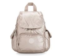 Kipling CITY PACK MINI Small backpack, Metallic Glow (Silver)