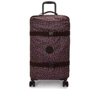 Kipling Basic Prt Spontaneous 4 wheels Trolley M 66 cm pink