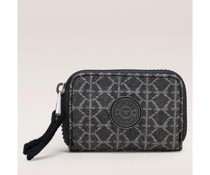 Kipling Cash Buddy Small Wallet GREY DENIM JACQUARD