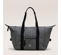 Kipling Casual Art Medium Tote GREY DENIM JACQUARD