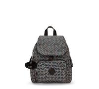 Kipling CITY PACK MINI Small backpack, Geo Feather (Black)