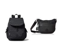 Kipling City Pack S Women's Backpack Handbag, Black, One Size Women's ARTO S Crossbody, Black, One Size