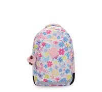 Kipling CLASS ROOM, Large Backpack with Secure Laptop Compartment 15 Inches, 43 cm, 28 Litres, 0.89 kg, Flower Stamp, S, Classic