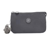 Kipling Creativity L Pouch, Lightweight Large Organizer Case with Zip Closure & Multiple Compartments, Versatile Everyday Travel Cosmetics & Accessories Bag - Moonlit Grey