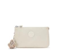 Kipling CREATIVITY L Large Purse, Pouches, Cases, Beige Pearl (White)