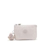 Kipling CREATIVITY S Small purse, Pouches, Cases, Metallic Glow (Silver) - Random Monkey