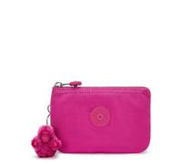 Kipling Creativity Small Pouch, Glowing Fuchsia, 1.5''L x 3.75''H x 5.75''D, Women's Creativity S Cosmetic Bag