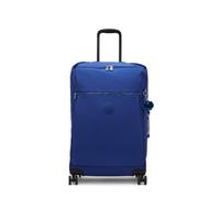 Kipling Darcey Up M Wheeled Travel Bag, Lightweight Medium Rolling Luggage with Telescopic Handle, Durable Wheels & Multiple Compartments, Versatile Travel Suitcase - Blazing Blue