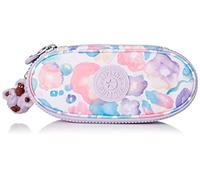 Kipling DUOBOX, Medium Pencil Case, 20 cm, 1 L, Aqua Flowers
