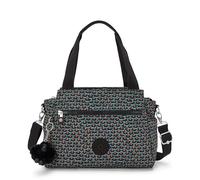 Kipling ELYSIA Medium shoulderbag, Shoulder Bags, Geo Feather (Black)