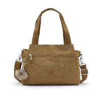 Kipling Elysia Shoulder Bag, Lightweight Medium Handbag with Multiple Compartments, Adjustable Strap & Practical Everyday Organizer Bag - Bronze Skin Emb
