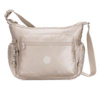 Kipling GABBIE Medium crossbody, Metallic Glow (Silver)