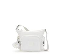 Kipling Gabbie Mini Printed Crossbody Bag, Pure Alabaster, M, Casual