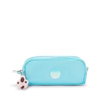 Kipling Gitroy Metallic Pencil Case Sea Blue Met