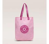 Kipling Hip Hurray 6 Foldable Shopper BLACK WHITE