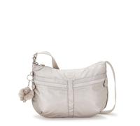 Kipling IZELLAH Medium crossbody, Metallic Glow (Silver)