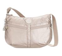 Kipling IZELLAH Medium crossbody, Metallic Glow (Silver)
