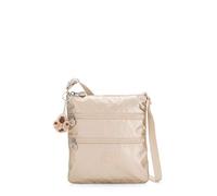 Kipling Keiko Mini Crossbody Bag, Multicoloured, Starry Gold Metallic, Medium