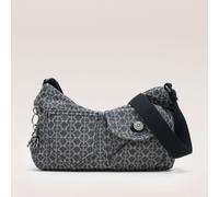 Kipling Kenda Small Cross-Body Bag GREY DENIM JACQUARD