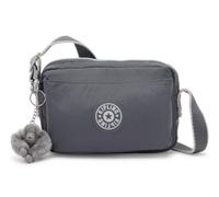 Kipling Abanu Crossbody Bag, Lightweight Compact Crossbody Bag with Zip Closure, Adjustable Strap & Multiple Compartments, Everyday Travel Bag - Moonlit Grey
