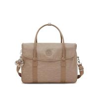 Kipling Superworker Laptop Backpack, Lightweight Business Work Bag with Padded Laptop Compartment, Multiple Pockets & Comfortable Straps - Tan Beige