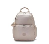 Kipling Maisie Crossbody Bag, Lightweight Compact Shoulder Bag with Zip Closure, Adjustable Strap & Multiple Compartments, Everyday Travel Bag - Tiny Metal Glow