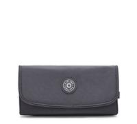 Kipling Money Land Wallet, Lightweight Large Wallet with Zip Closure, Multiple Card Slots & Compartments, Practical Everyday Organizer - Moonlit Grey