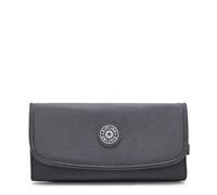 Kipling Money Land Wallet, Lightweight Large Wallet with Zip Closure, Multiple Card Slots & Compartments, Practical Everyday Organizer - Moonlit Grey