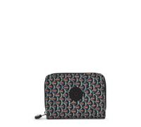 Kipling Money Love Medium Wallet, Geo Feather (Black)