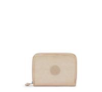 Kipling Money Love Medium Wallet, Sparkled Beige (Beige)