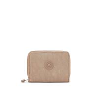 Kipling Money Love Wallet, Lightweight Compact Wallet with Snap Closure, Multiple Card Slots & Compartments, Everyday Organizer - Tan Beige